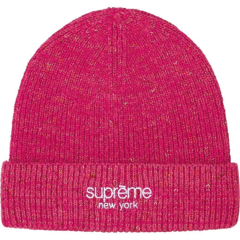 Authentic Supreme New York Rainbow Speckle Beanie